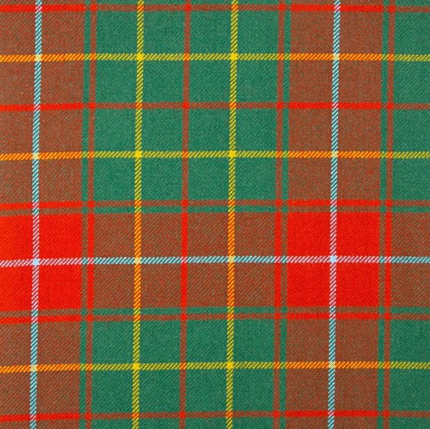 Image 1 of Burnett Ancient Springweight 8oz Tartan Wool Fabric