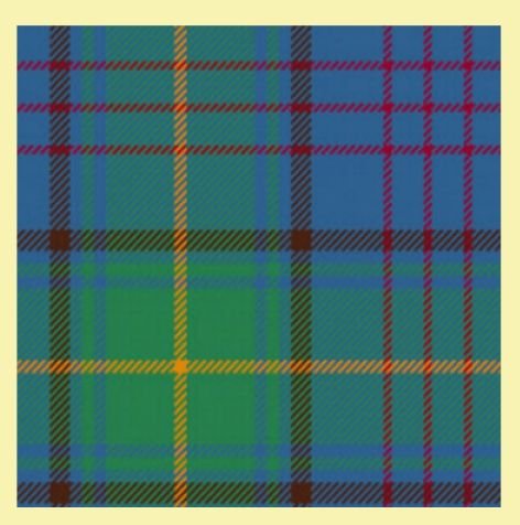 Image 0 of Donegal County Irish Mediumweight 13oz Tartan Single Width Wool Fabric