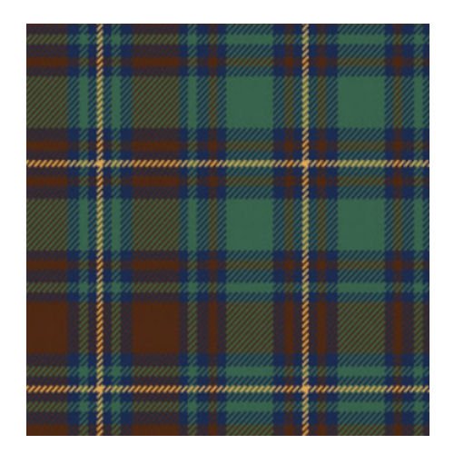 Image 1 of Kerry County Irish Mediumweight 13oz Tartan Single Width Wool Fabric