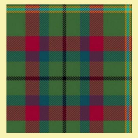 Image 0 of Mayo County Irish Mediumweight 13oz Tartan Single Width Wool Fabric