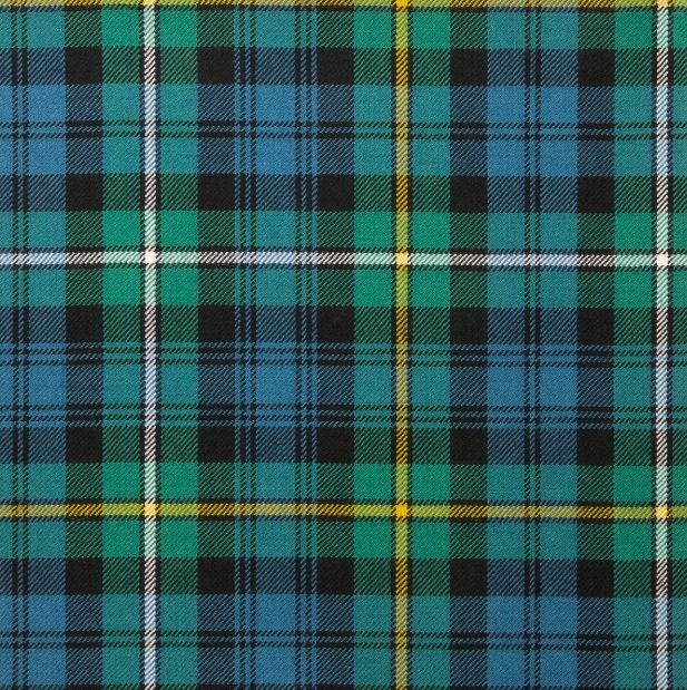 Image 1 of Campbell Of Argyll Ancient Springweight 8oz Tartan Wool Fabric