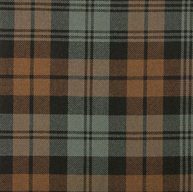Image 1 of Campbell Weathered Springweight 8oz Tartan Wool Fabric