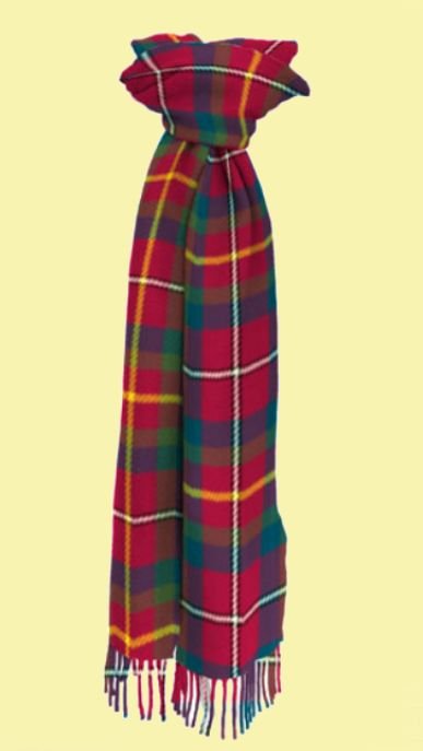 Image 0 of East Kilbride Scotland District Tartan Lambswool Unisex Fringed Scarf