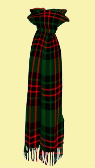 Image 0 of Duke Of Fife Modern Scotland District Tartan Lambswool Unisex Fringed Scarf