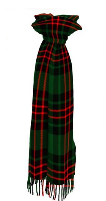 Image 1 of Duke Of Fife Modern Scotland District Tartan Lambswool Unisex Fringed Scarf