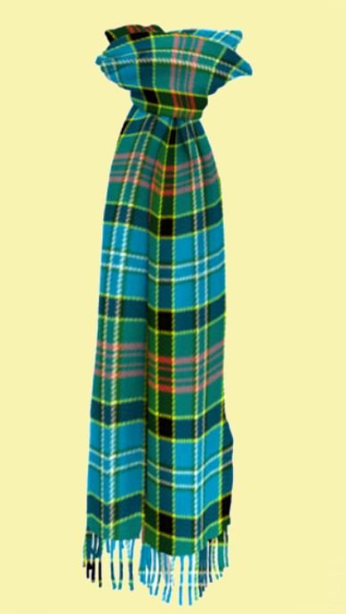 Image 0 of Paisley Scotland District Tartan Lambswool Unisex Fringed Scarf