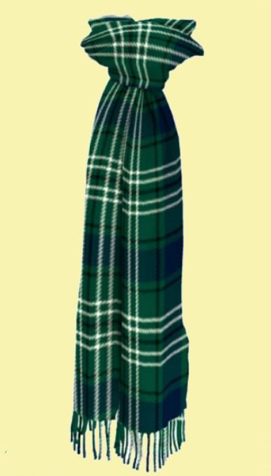 Image 0 of Tweedside Modern Scotland District Tartan Lambswool Unisex Fringed Scarf