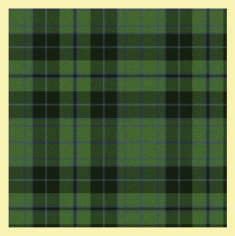 Image 0 of Clergy Green Ancient Springweight 8oz Tartan Wool Fabric