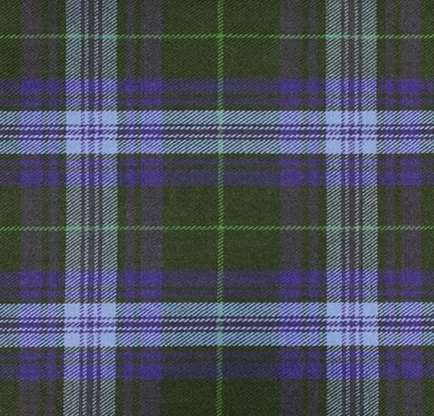 Image 1 of Jones John Welsh Tartan 13oz Wool Fabric Medium Weight Ladies Mini Skirt