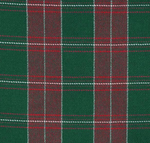 Image 1 of St David Welsh Tartan 13oz Wool Fabric Medium Weight Ladies Mini Skirt