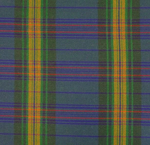 Image 1 of Madoc Welsh Tartan 13oz Wool Fabric Medium Weight Ladies Mini Skirt