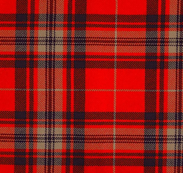 Image 1 of Harris Parry Welsh Tartan 13oz Wool Fabric Medium Weight Ladies Pleated Skirt