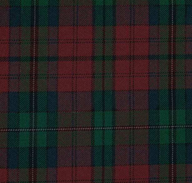 Image 1 of Pope Welsh Tartan 13oz Wool Fabric Medium Weight Ladies Pleated Skirt