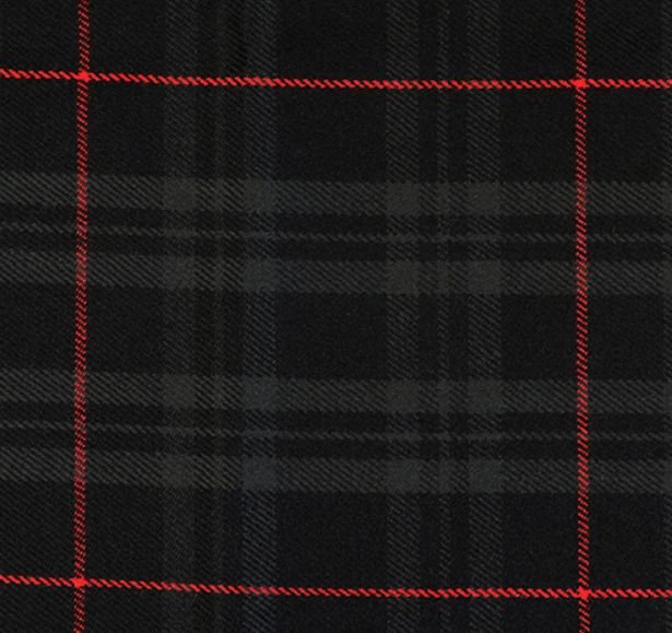 Image 1 of Glyndwr Red Welsh Tartan 13oz Wool Fabric Medium Weight Ladies Pleated Skirt