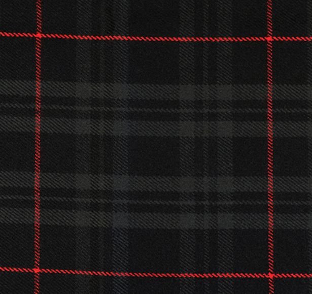 Image 1 of Glyndwr Red Welsh Tartan 13oz Wool Fabric Medium Weight Ladies Pleated Skirt