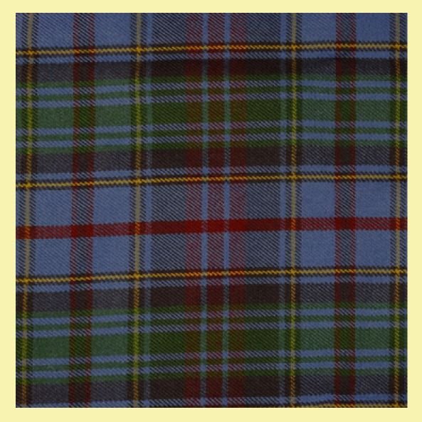 Image 0 of County Of Powys Welsh Tartan 13oz Wool Fabric Medium Weight Ladies Pleated Skirt