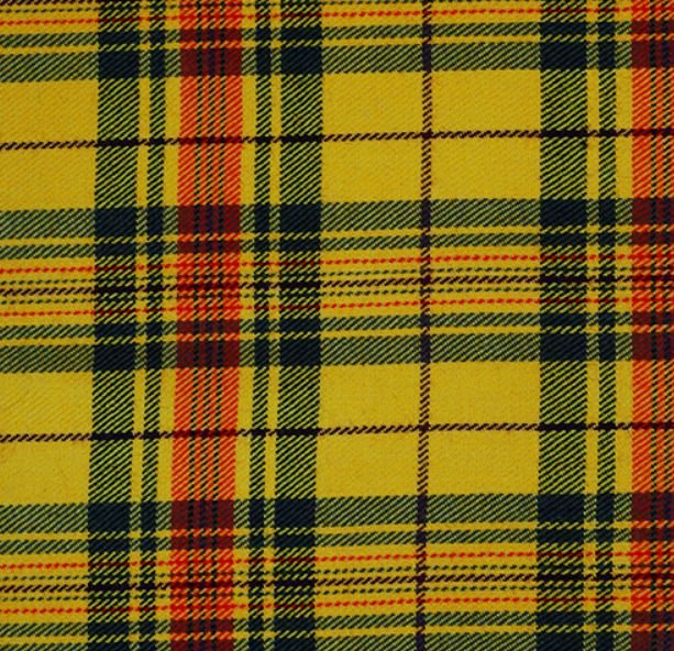 Image 1 of Morgan Welsh Tartan Worsted Wool Unisex Fringed Scarf