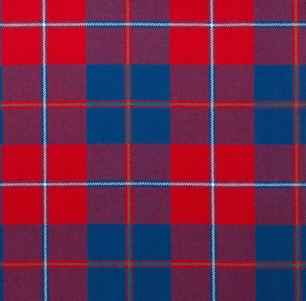 Image 1 of Galloway Modern Springweight 8oz Tartan Wool Fabric
