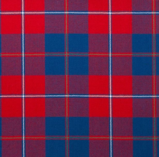 Image 1 of Galloway Modern Springweight 8oz Tartan Wool Fabric