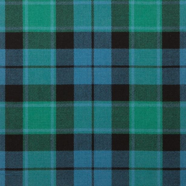 Image 1 of Graham Of Menteith Ancient Springweight 8oz Tartan Wool Fabric