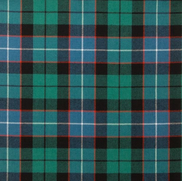 Image 1 of Hunter Ancient Springweight 8oz Tartan Wool Fabric