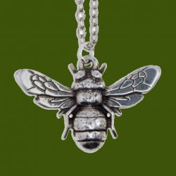 Bee Insect Themed Child Stylish Pewter Pendant