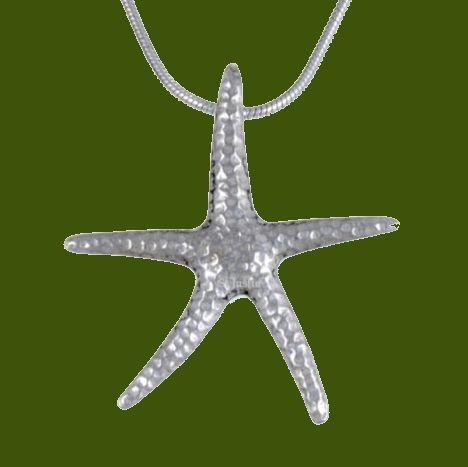 Image 0 of Starfish Marine Sea Creature Themed Stylish Pewter Pendant