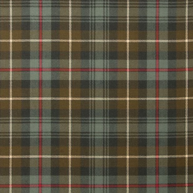 Image 1 of MacKenzie Weathered Springweight 8oz Tartan Wool Fabric
