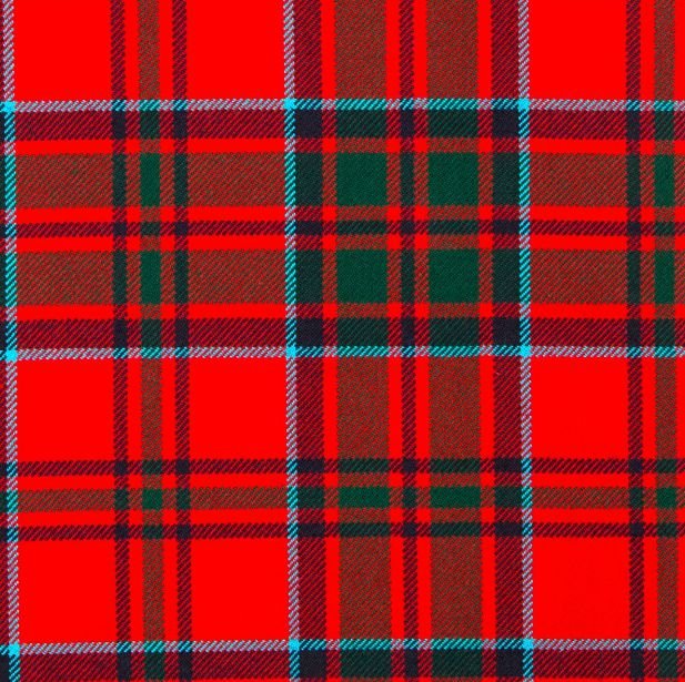 Image 1 of MacKillop Modern Springweight 8oz Tartan Wool Fabric