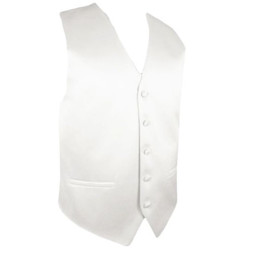 Image 1 of Ivory Champagne Formal Groomsmen Groom Wedding Vest Mens Waistcoat 