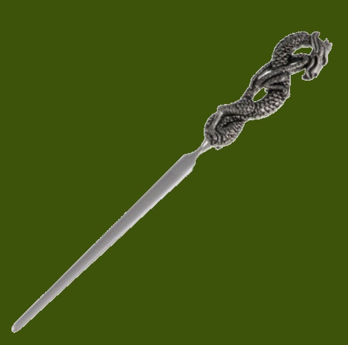 Image 0 of Chinese Water Dragon Stylish Pewter Letter Opener