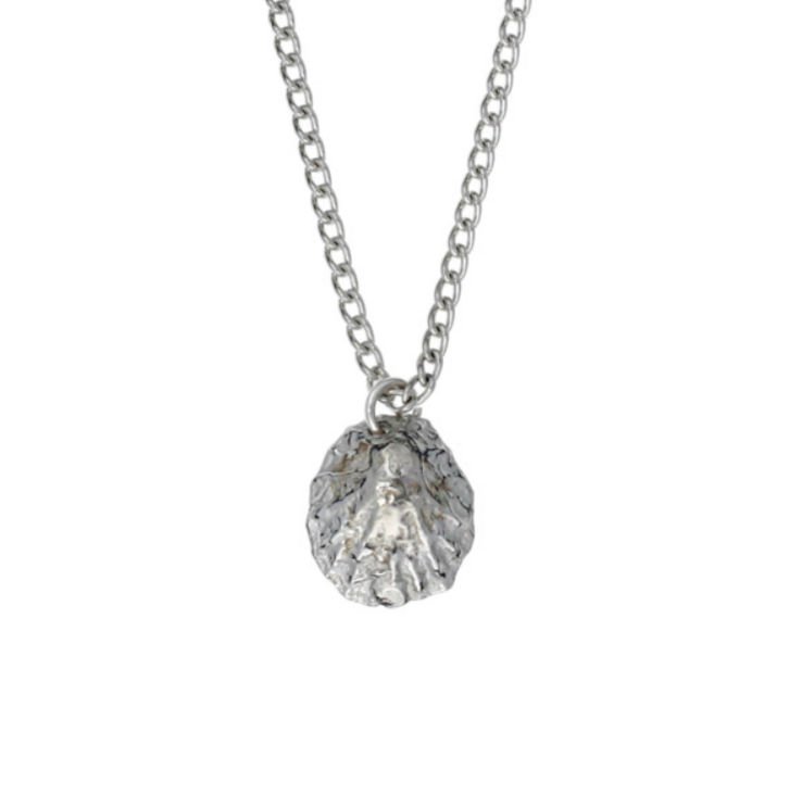 Image 1 of Limpet Shell Marine Themed Small Stylish Pewter Pendant