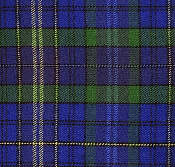 Image 1 of Davis Davies Welsh Tartan 13oz Wool Medium Weight Ladies Shawl Wrap