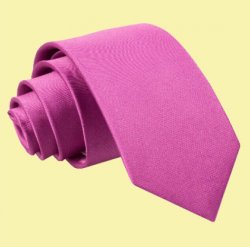Mulberry Boys Plain Satin Straight Tie Wedding Necktie
