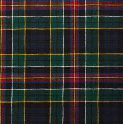 Image 1 of Allison Modern Tartan 10oz Reiver Wool Fabric Lightweight Boys Kilt