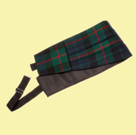 Image 2 of Minto Estate Check Tweed Lightweight Tartan Wool Fabric Mens Cummerbund