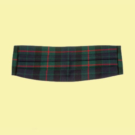 Image 4 of Minto Estate Check Tweed Lightweight Tartan Wool Fabric Mens Cummerbund