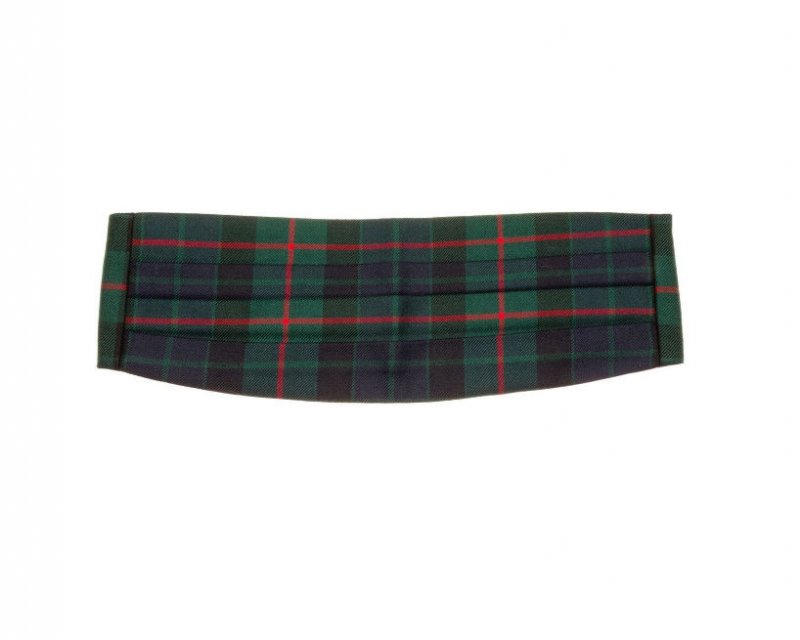 Image 5 of Aberdeen Lightweight Tartan Wool Fabric Mens Cummerbund