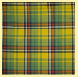 Bellspool Bright Check Lightweight Tartan Wool Fabric Mens Cummerbund