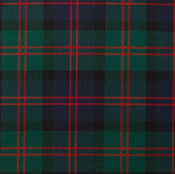 Image 1 of Borthwick Dress Lightweight Tartan Wool Fabric Mens Cummerbund