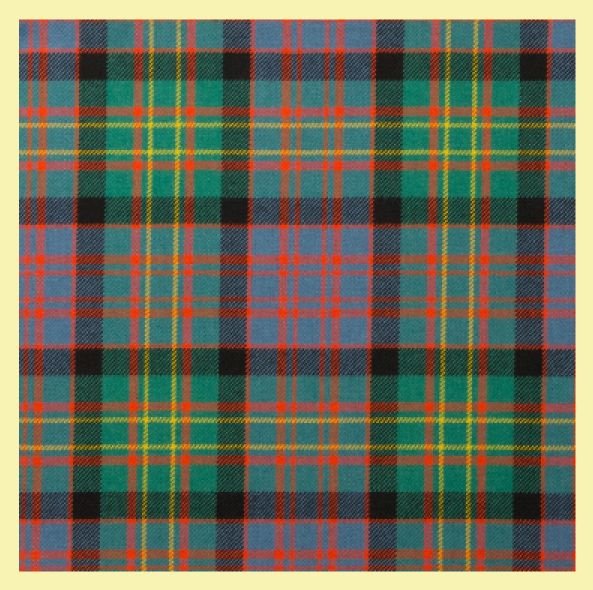 Image 0 of Bowie Ancient Lightweight Tartan Wool Fabric Mens Cummerbund