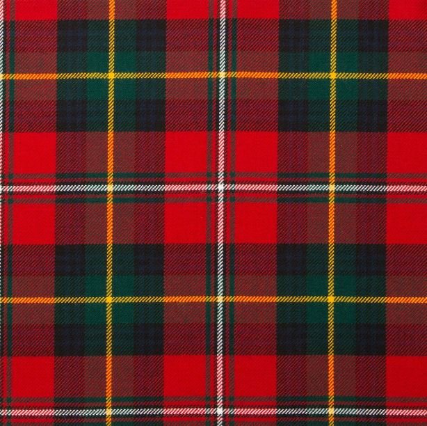Image 1 of Boyd Modern Lightweight Tartan Wool Fabric Mens Cummerbund