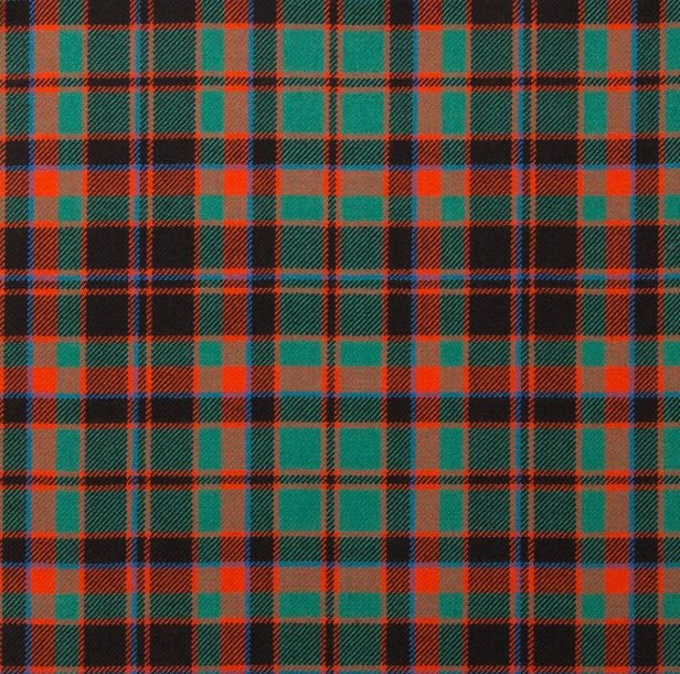 Image 1 of Buchan Ancient Lightweight Tartan Wool Fabric Mens Cummerbund