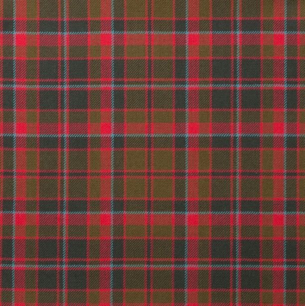 Image 1 of Buchan Weathered Lightweight Tartan Wool Fabric Mens Cummerbund