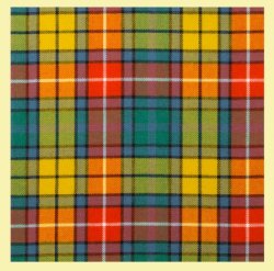Buchanan Ancient Lightweight Tartan Wool Fabric Mens Cummerbund