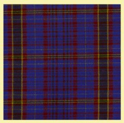 James Welsh Tartan 13oz Wool Fabric Medium Weight Ladies Sash