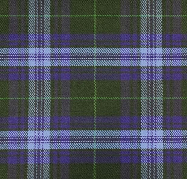 Image 1 of Jones John Welsh Tartan 13oz Wool Medium Weight Ladies Shawl Wrap