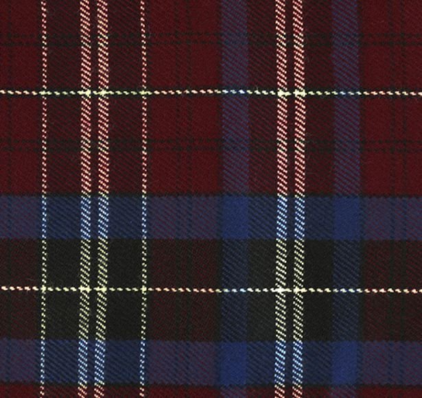 Image 1 of Gwyn Wynne Welsh Tartan 13oz Wool Medium Weight Ladies Shawl Wrap