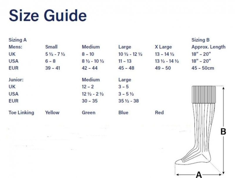 Image 2 of Ancient Blue Wool Blend Glenmore Full Length Mens Kilt Hose Highland Socks