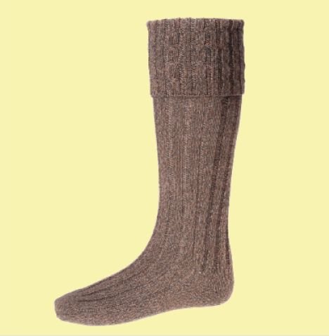 Image 0 of Highfell Wool Blend Hebridean Full Length Mens Kilt Hose Highland Socks